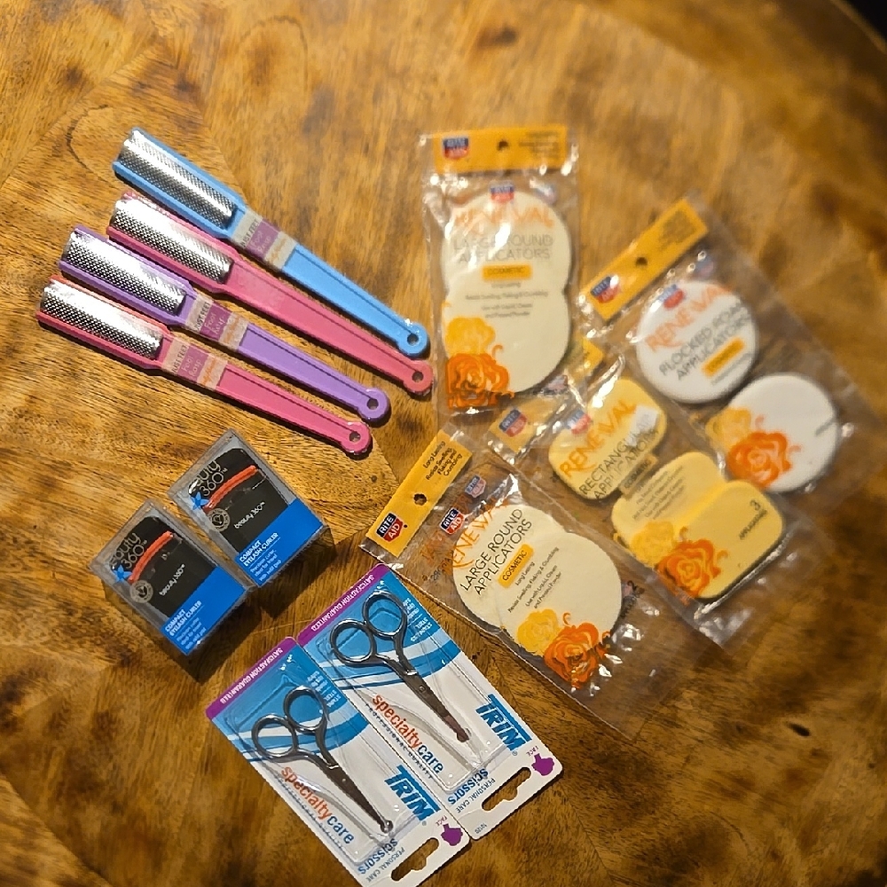 Assorted Beauty Tools and Accessories